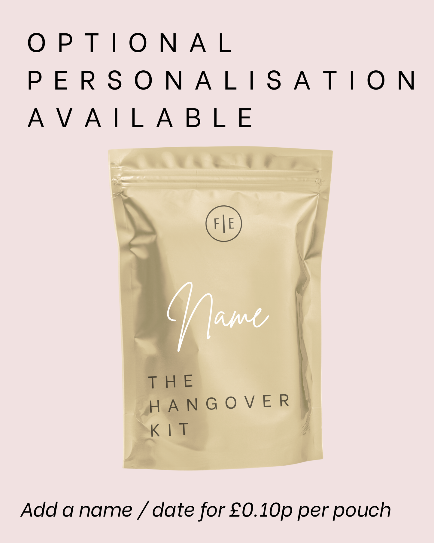 10 x The Hangover Kit : Recovery Kit for Hens, Weddings & Birthdays
